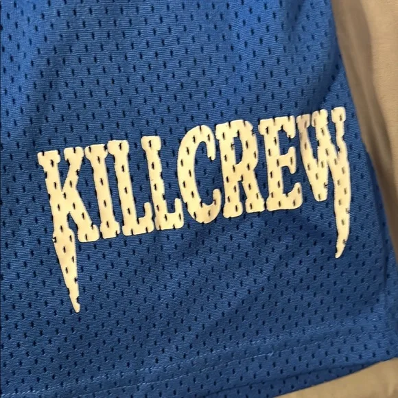 Killcrew Blue Athletic Shorts - Picture 2 of 3